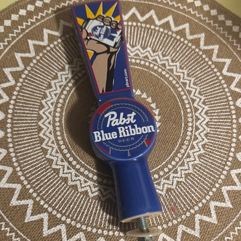 Pabst Blue Ribbon Beer Tap Handle